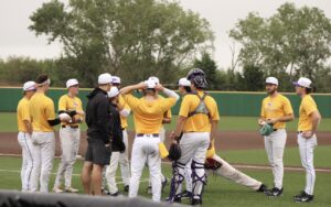 Team gold after their first game