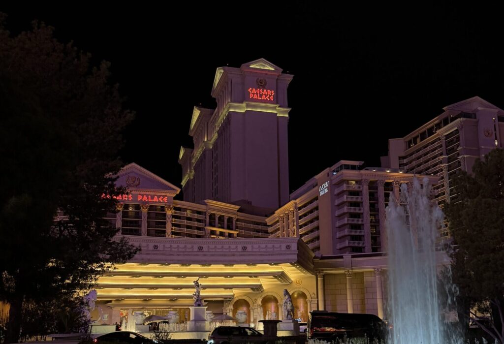 Hotel at night