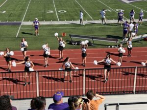 Girls dancing for fun